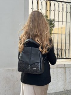 Karen rostbőr női hátizsák 1620 fekete