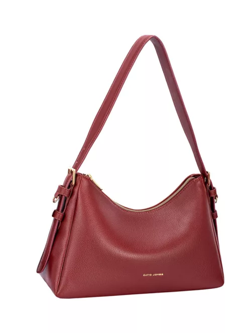 David Jones CM7812 bordó női válltáska