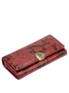 Gregorio HL100 piros bőr pénztárca