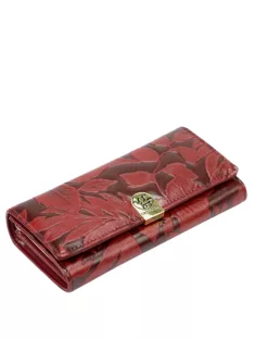 Gregorio HL100 piros bőr pénztárca