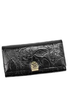 Gregorio HL100 fekete bőr pénztárca