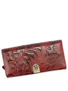 Gregorio HL122 piros bőr női pénztárca