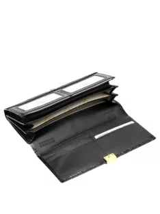 Gregorio HL122 fekete bőr női pénztárca