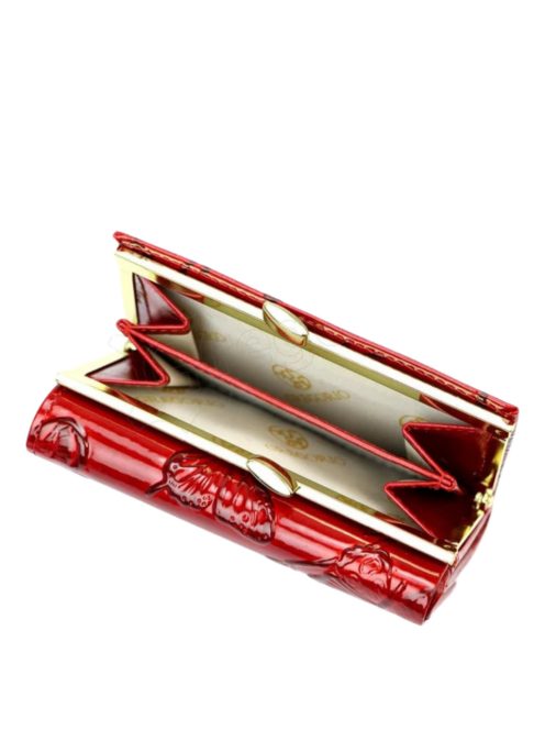 Gregorio BTE117 piros női bőr pénztárca