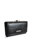Jennifer Jones 5249 fekete lakk bőr pénztárca