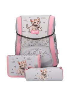 ABC123 cica iskolatáska szett 4 részes