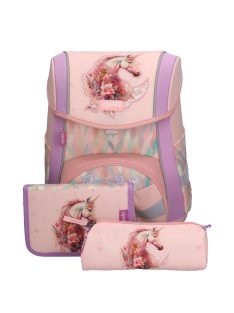 ABC123 unikornis iskolatáska szett 4 részes