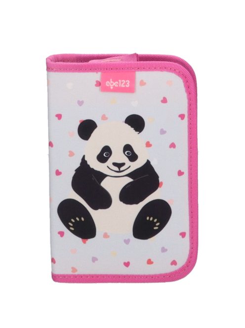 ABC123 Pandás iskolatáska szett 4 részes