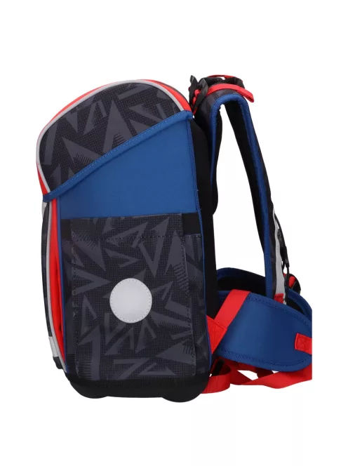 ABC123 forma1 versenyautó iskolatáska szett 4 részes