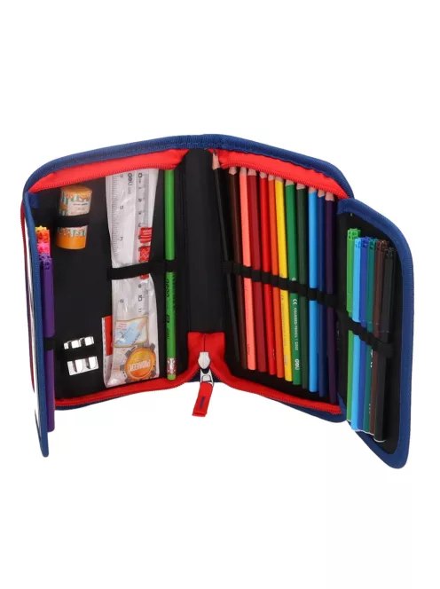 ABC123 forma1 versenyautó iskolatáska szett 4 részes