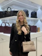 Chiara rostbőr táska K 7038 bronz virág