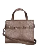 Chiara rostbőr táska K 7038 bronz virág
