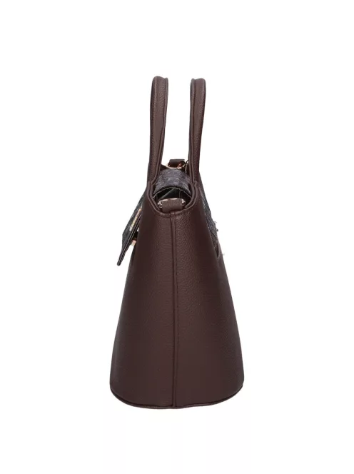 Karen rostbőr táska 9420 barna virág