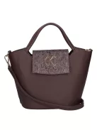 Karen rostbőr táska 9420 barna virág