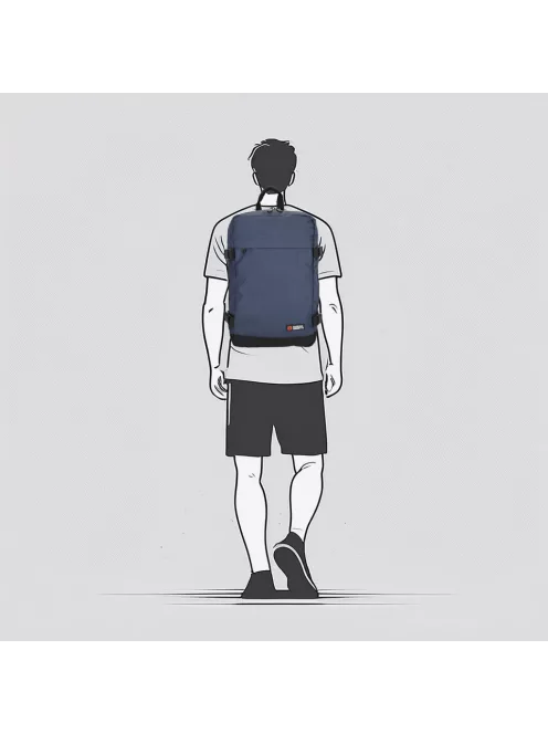 Enrico Benetti 54688 kék Ryanair és Wizzair hátizsák kézipoggyász