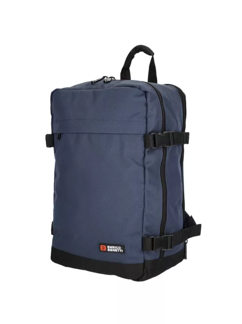 Enrico Benetti 54688 kék Ryanair és Wizzair hátizsák kézipoggyász
