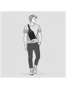 Enrico Benetti 62133 002 kék crossbody táska