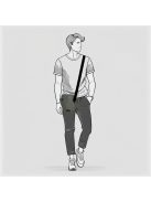 Enrico Benetti 46228 029 olive férfi oldaltáska