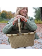 Reisenthel carrybag frame rhombus olive kosár BK5047