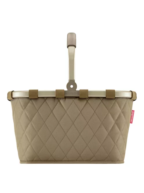 Reisenthel carrybag frame rhombus olive kosár BK5047