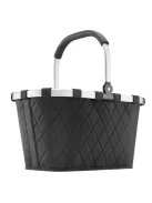 Reisenthel carrybag rhombus black kosár BK7059