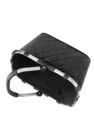Reisenthel carrybag rhombus black kosár BK7059