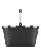 Reisenthel carrybag rhombus black kosár BK7059