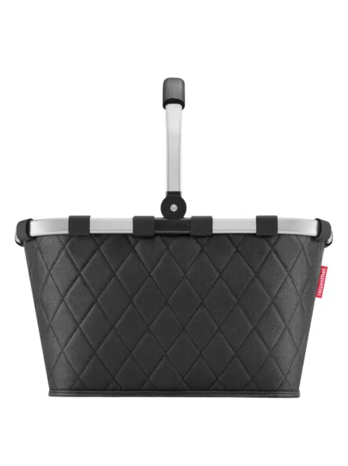 Reisenthel carrybag rhombus black kosár BK7059