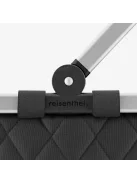 Reisenthel carrybag rhombus black kosár BK7059