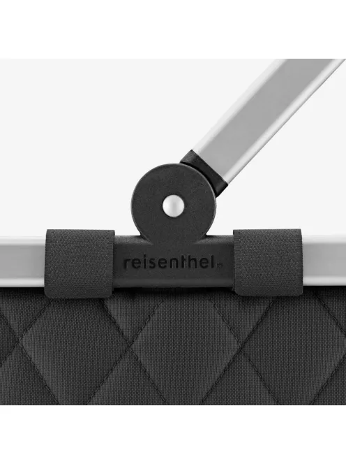 Reisenthel carrybag rhombus black kosár BK7059