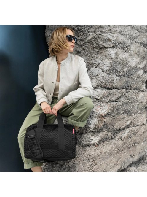 Reisenthel allrounder M mesh black utazótáska MS7082