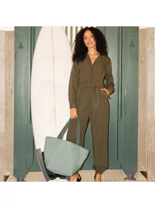 Reisenthel shopper M twist sage válltáska ZS5048