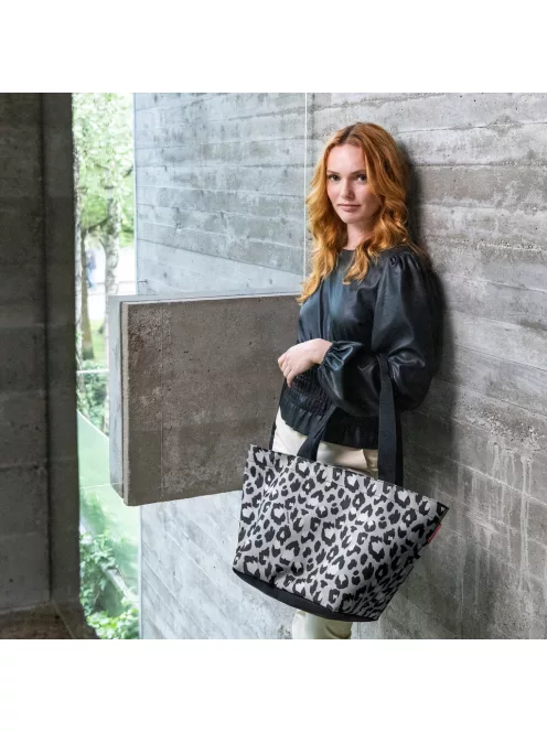 Reisenthel shopper M leo nero válltáska ZS7080 