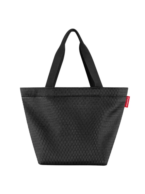 Reisenthel shopper M mesh black válltáska ZS7082