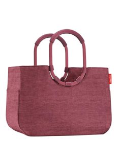   Reisenthel Loopshopper L twist maroon bevásárlótáska OR3104