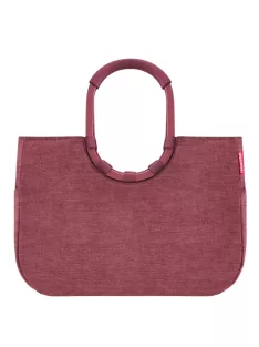   Reisenthel Loopshopper L twist maroon bevásárlótáska OR3104