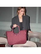 Reisenthel Loopshopper L twist maroon bevásárlótáska OR3104
