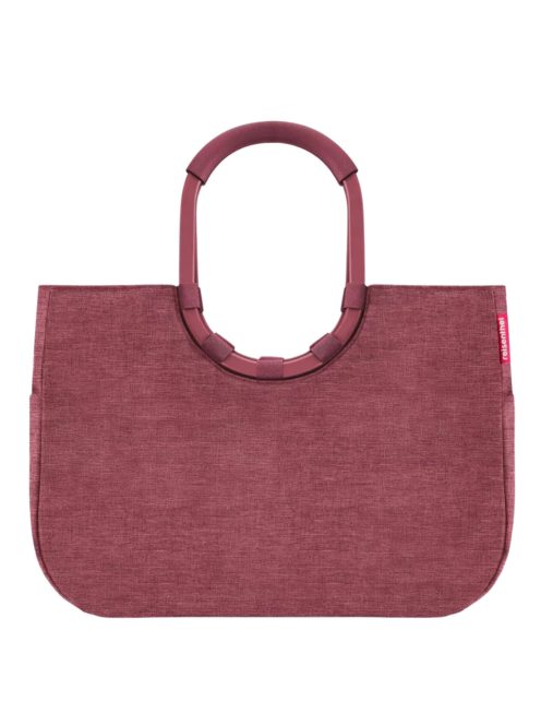 Reisenthel Loopshopper L twist maroon bevásárlótáska OR3104