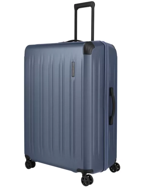 Travelite Dynamic XL extra nagy méretű bőrönd Denimblue