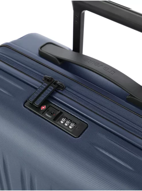 Travelite Dynamic XL extra nagy méretű bőrönd Denimblue