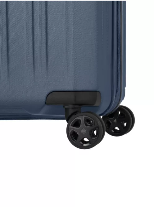 Travelite Dynamic XL extra nagy méretű bőrönd Denimblue