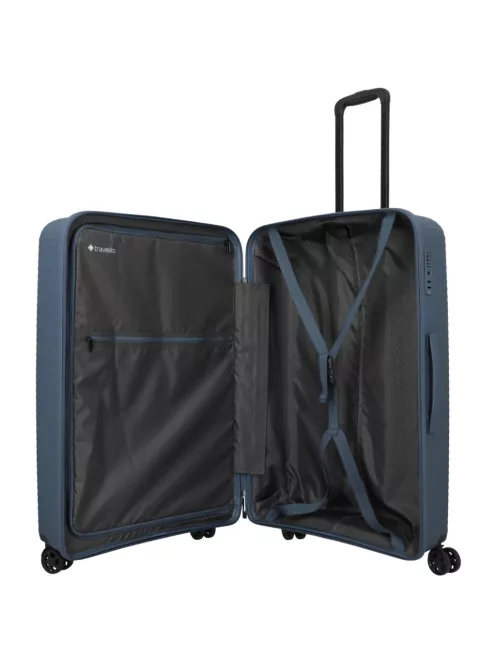 Travelite Air Striple L kék nagy méretű bőrönd