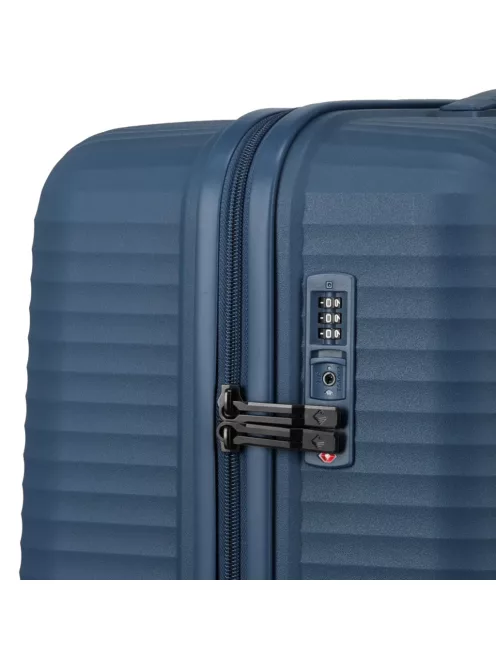 Travelite Air Striple L kék nagy méretű bőrönd