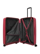 Travelite Air Striple L piros nagy méretű bőrönd