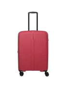 Travelite Air Striple M piros bővíthető közepes méretű bőrönd