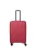 Travelite Air Striple M piros bővíthető közepes méretű bőrönd