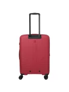 Travelite Air Striple M piros bővíthető közepes méretű bőrönd