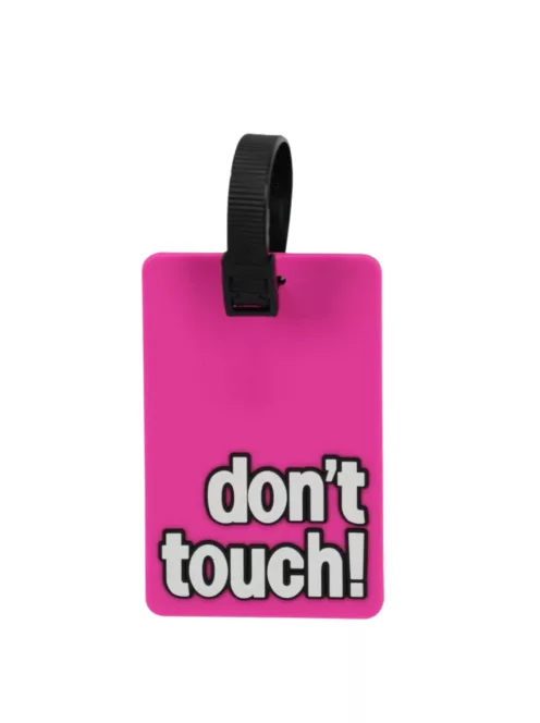 Travelite Accessories pink bőröndcímke