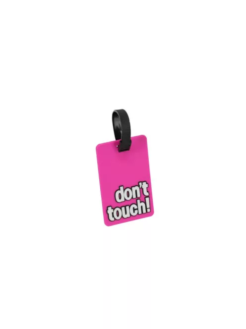 Travelite Accessories pink bőröndcímke