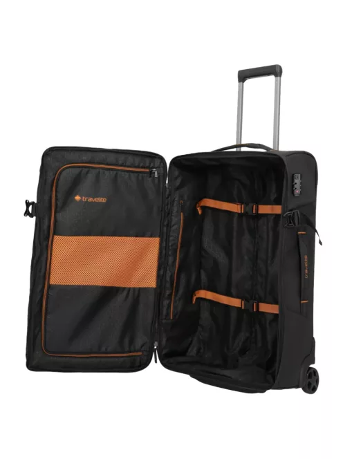 Travelite Briize M fekete közepes gurulós utazótáska 91018-01